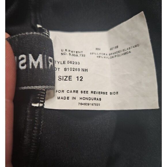 TRIMSHAPER Slimming Shaping One-Piece Swimsuit Women's Size 12 - Picture 5 of 5